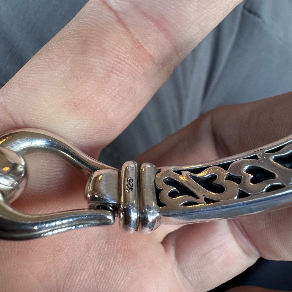 Scott Kay Silver Chain Link Bracelet - Picture 8 of 10